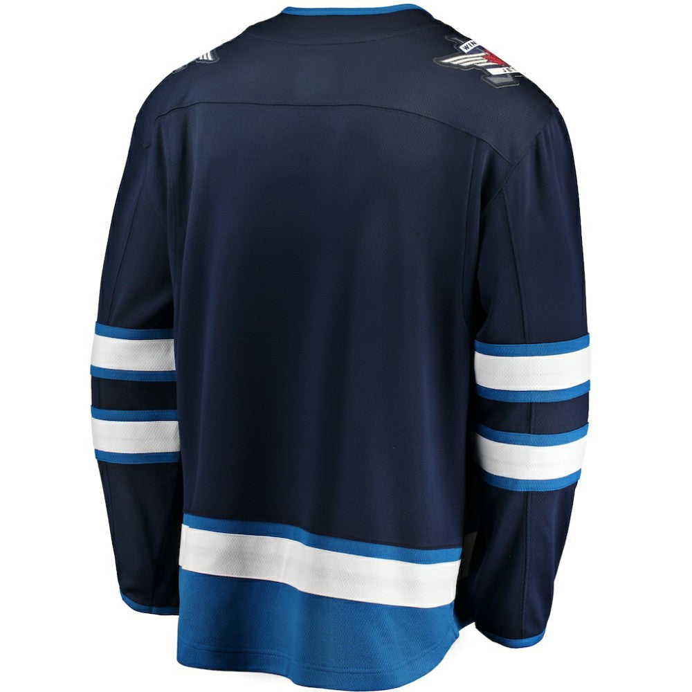 Winnipeg Jets Fanatics Breakaway Home Jersey - Blue | Fanatics Lifestyle