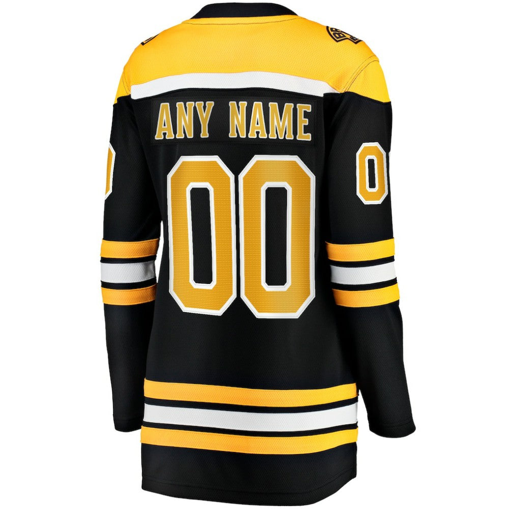 Boston Bruins Fanatics Women's Home Breakaway Custom Jersey - Black | Fanatics online