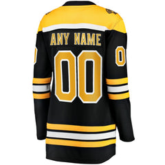 Boston Bruins Fanatics Women's Home Breakaway Custom Jersey - Black | Fanatics online