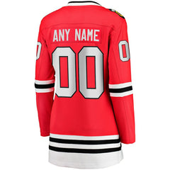 Chicago Blackhawks Fanatics Women's Home Breakaway Custom Jersey - Red | Fanatics near me
