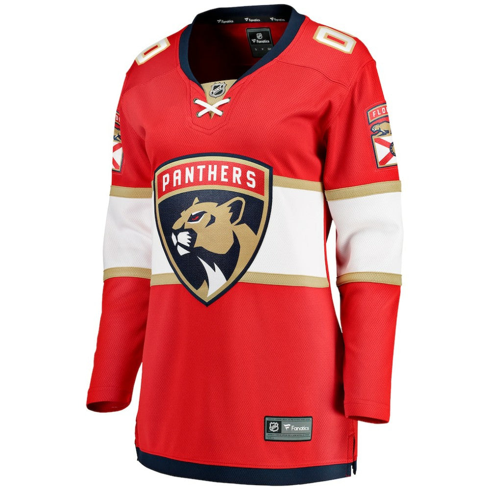 Florida Panthers Fanatics Women's Home Breakaway Custom Jersey - Red | Fanatics near me
