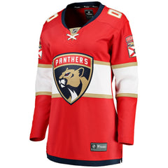 Florida Panthers Fanatics Women's Home Breakaway Custom Jersey - Red | Fanatics near me