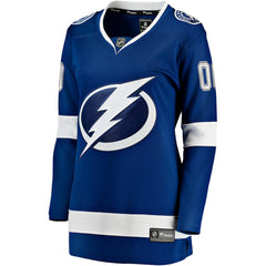 Tampa Bay Lightning Fanatics Women's Home Breakaway Custom Jersey - Blue | Fanatics near me