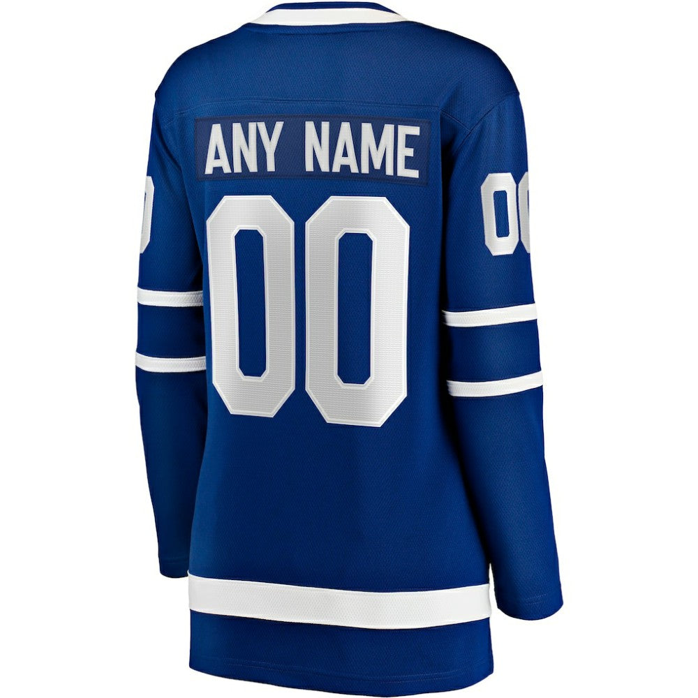 Toronto Maple Leafs Fanatics Women's Home Breakaway Custom Jersey - Blue | Fanatics Clearance