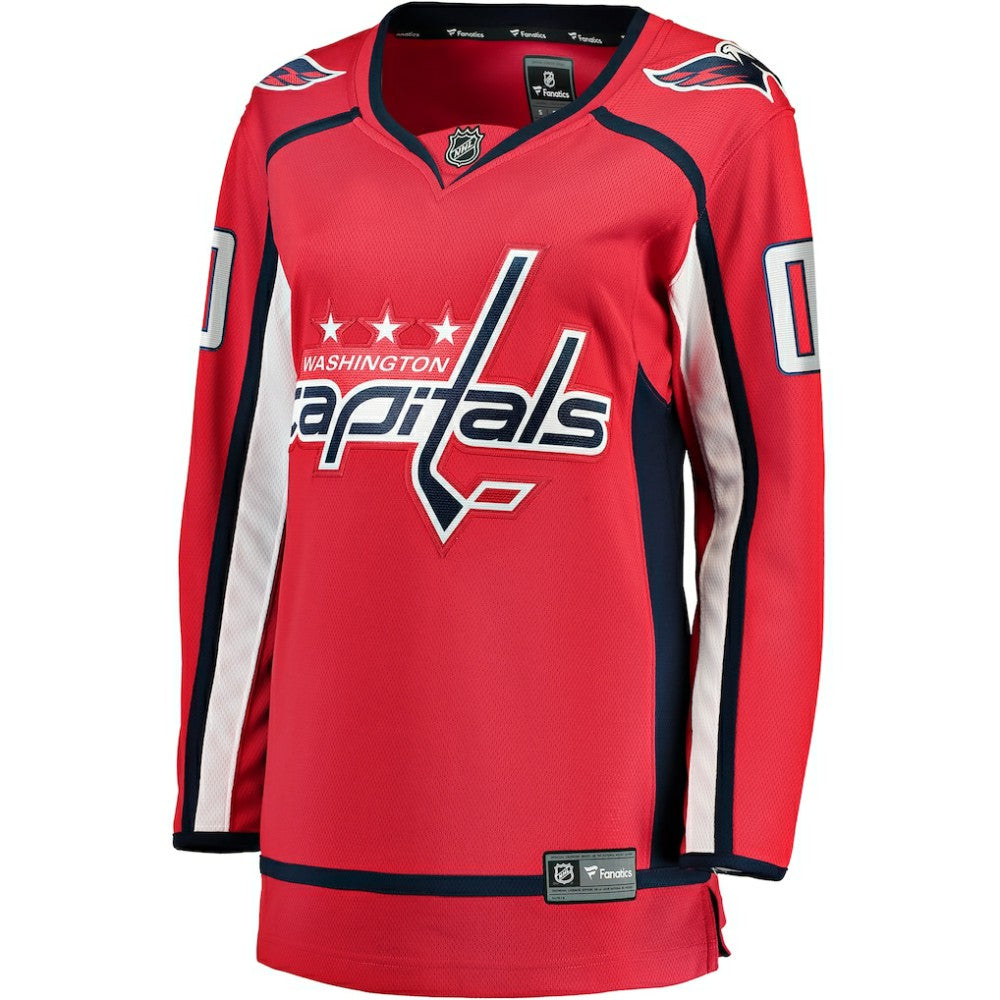 Washington Capitals Fanatics Women's Home Breakaway Custom Jersey - Red | Fanatics Lifestyle