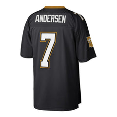 Morten Andersen New Orleans Saints Retired Player Legacy Replica Jersey - Black - Mitchell & Ness