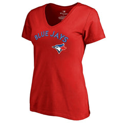 Toronto Blue Jays Women's Team Lockup T-Shirt Outlet