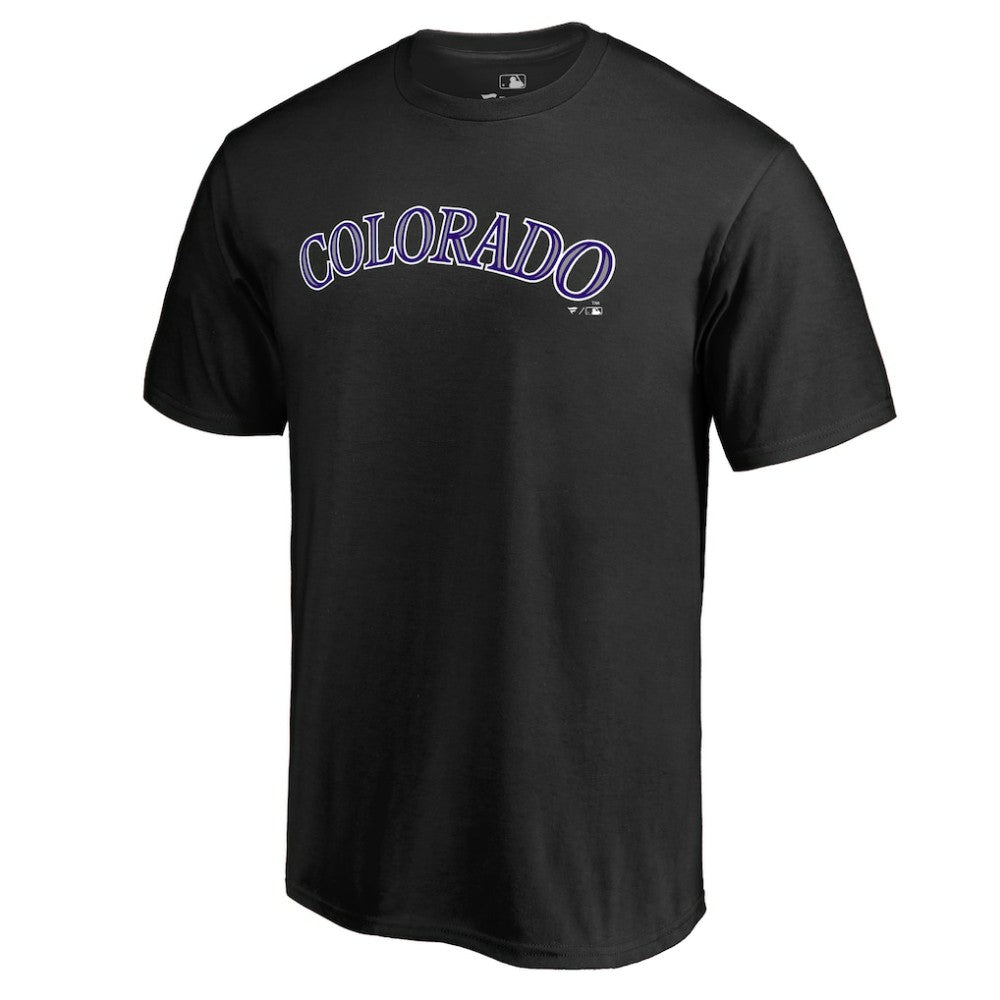 Colorado Rockies Team Wordmark T-Shirt Sale