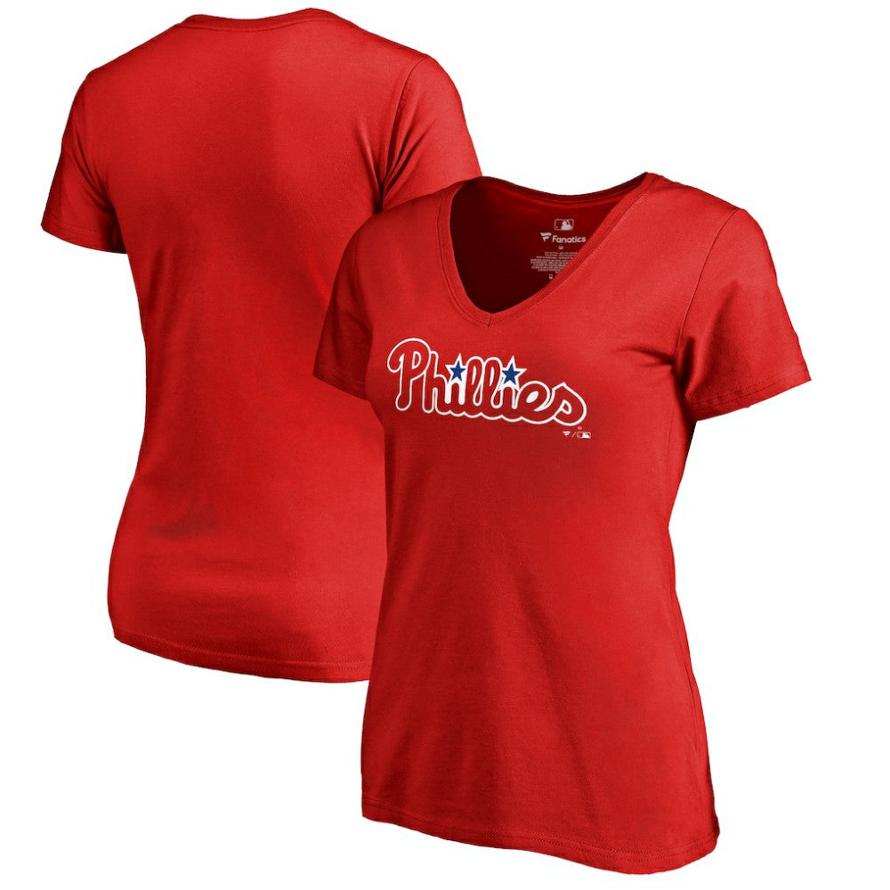 Philadelphia Phillies Women's Team Wordmark T-Shirt Outlet