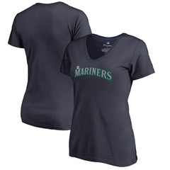 Seattle Mariners Women's Team Wordmark T-Shirt Discount