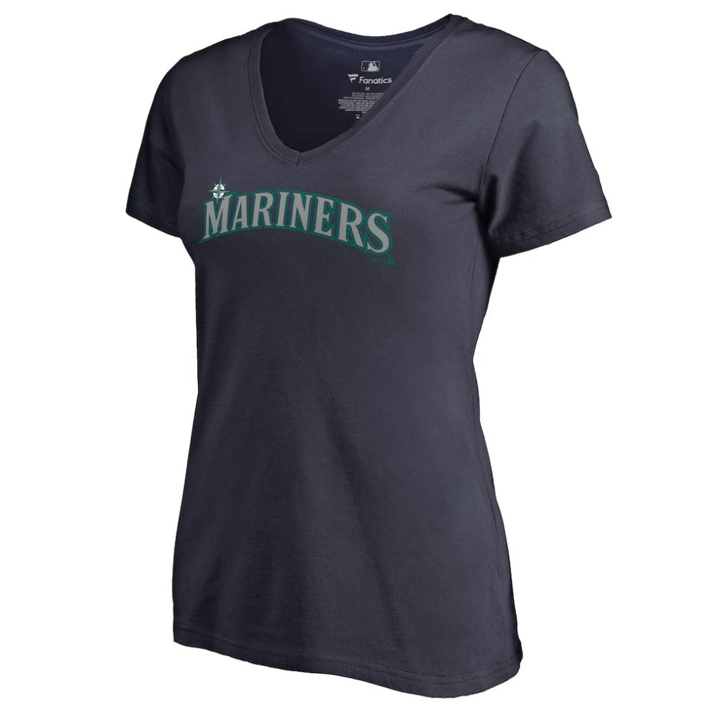 Seattle Mariners Women's Team Wordmark T-Shirt Discount