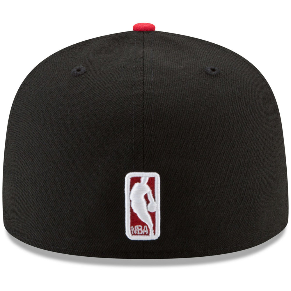 New Era Portland Trail Blazers Team Color 2-Tone 59FIFTY Fitted Hat Black/Red
