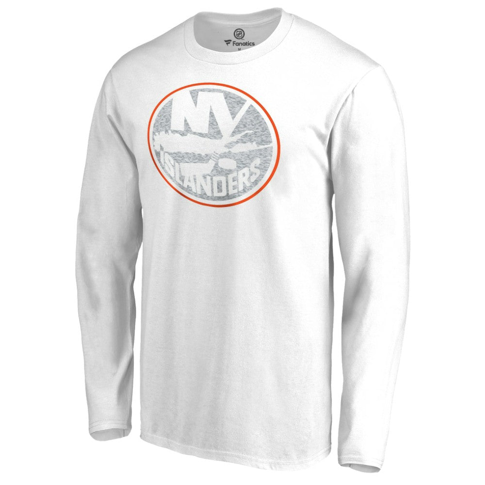 New York Islanders White Out Long Sleeve T-Shirt - White | NHL Clearance