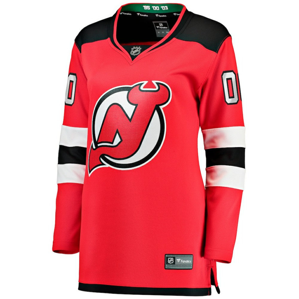 New Jersey Devils Fanatics Women's Home Breakaway Custom Jersey - Red | Fanatics near me