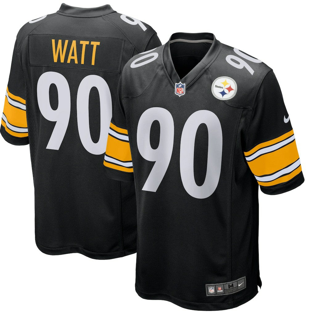 T.J. Watt Pittsburgh Steelers Youth Game Jersey - Black - Nike