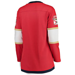 Florida Panthers Fanatics Women's Home Breakaway Jersey - Red | Fanatics Lifestyle