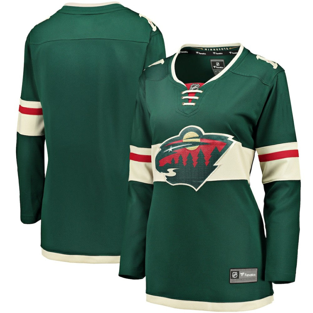 Minnesota Wild Fanatics Women's Home Breakaway Jersey - Green | Fanatics Clearance