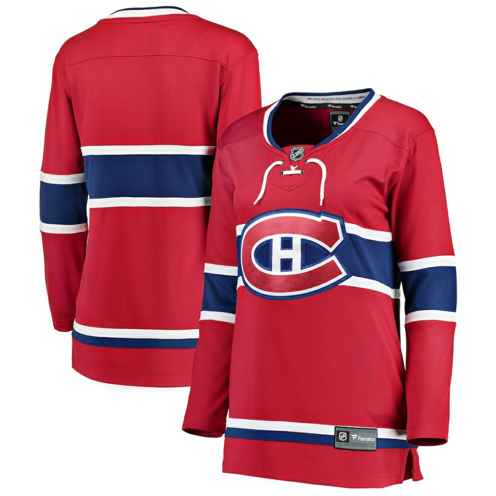 Montreal Canadiens Fanatics Women's Home Breakaway Jersey - Red | Fanatics sale