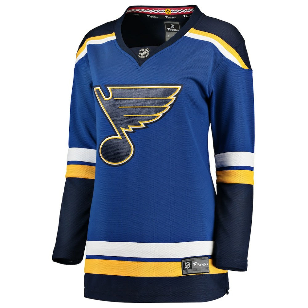 St. Louis Blues Fanatics Women's Home Breakaway Jersey - Blue | Fanatics Clearance