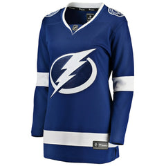 Tampa Bay Lightning Fanatics Women's Home Breakaway Jersey - Blue | Fanatics sale