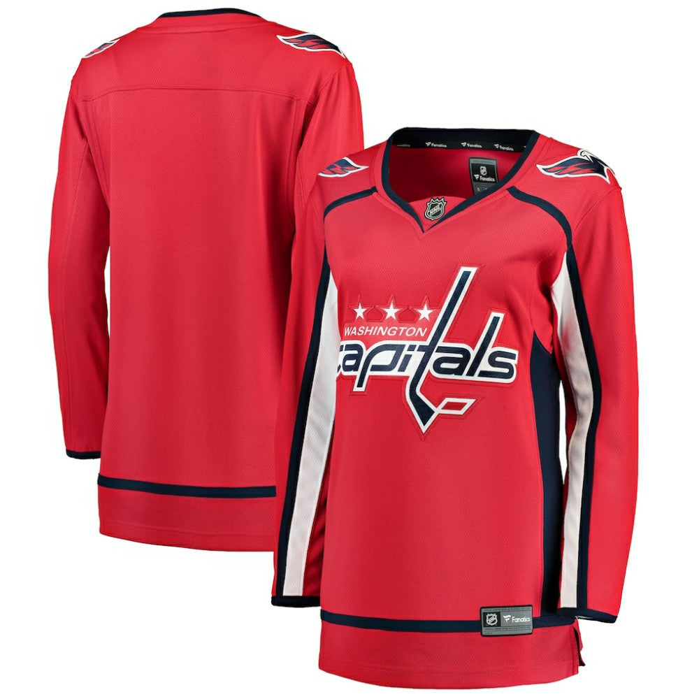 Washington Capitals Fanatics Women's Home Breakaway Jersey - Red | Fanatics Clearance