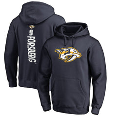 Filip Forsberg Nashville Predators Backer Pullover Hoodie - Navy | NHL near me