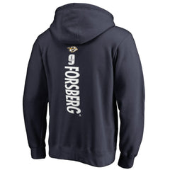 Filip Forsberg Nashville Predators Backer Pullover Hoodie - Navy | NHL near me