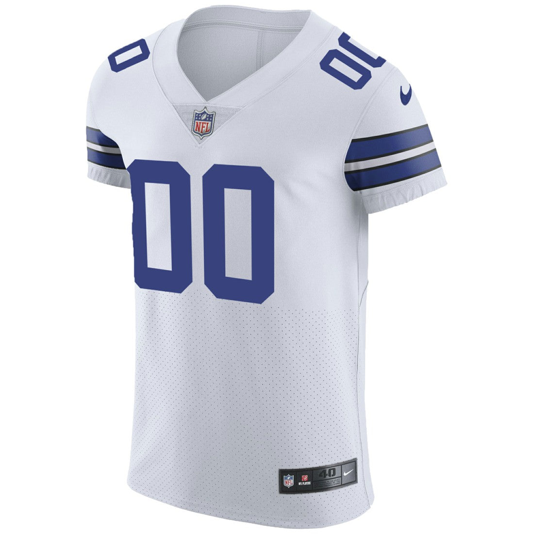 Dallas Cowboys Vapor Untouchable Custom Elite Jersey - White - Nike