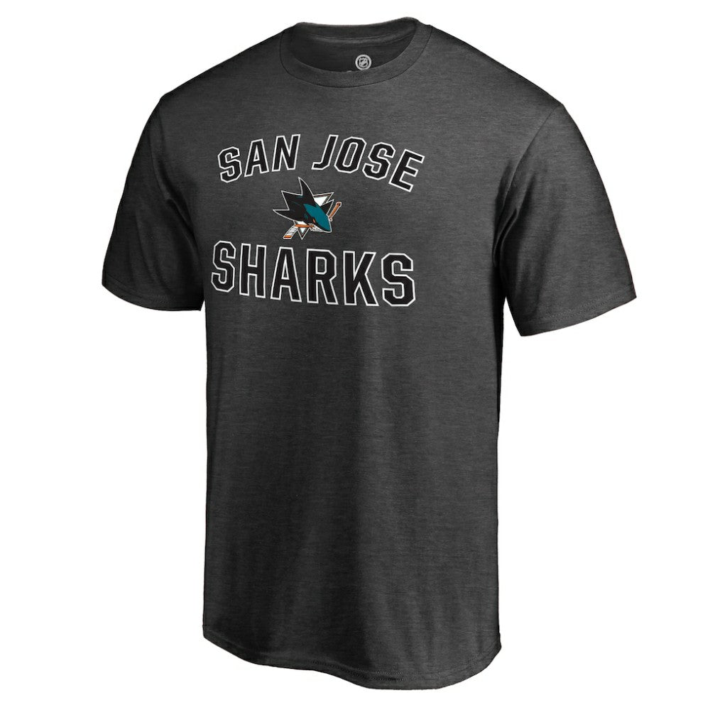 San Jose Sharks Victory Arch T-Shirt - Heathered Gray | NHL on sale