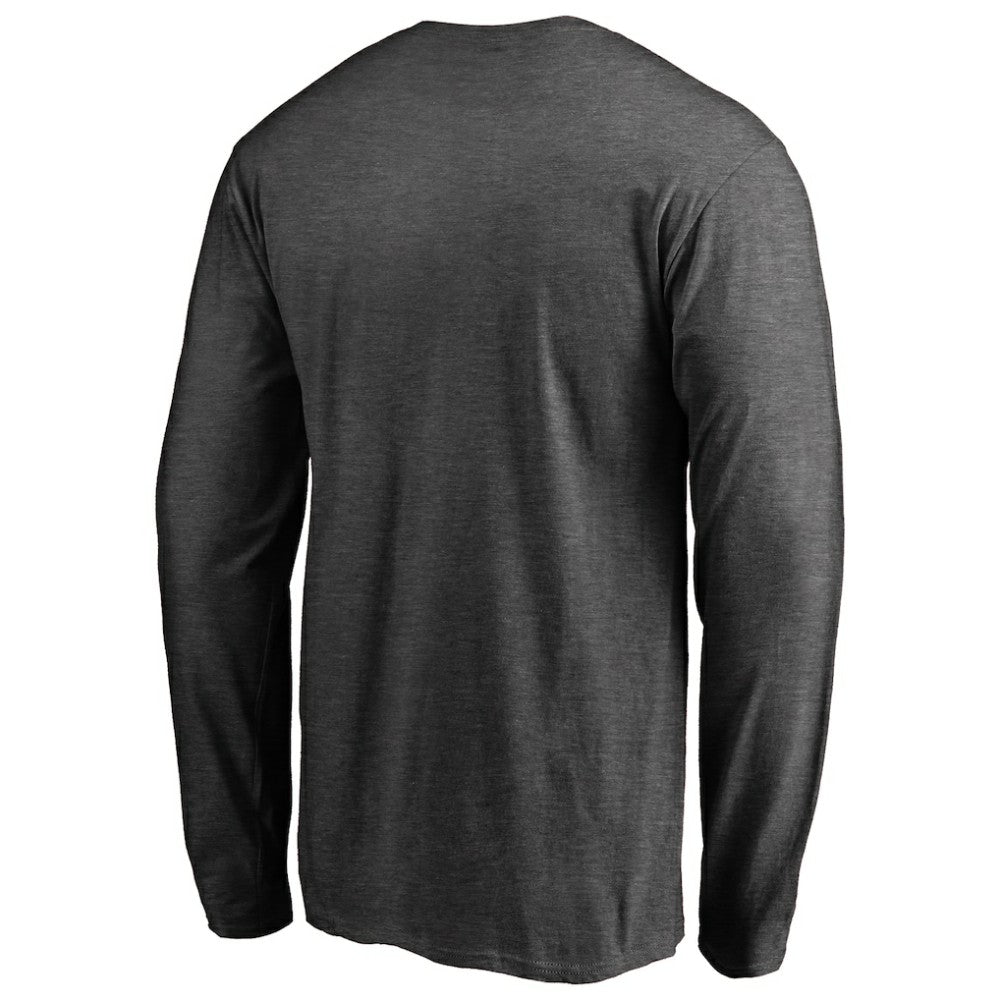 Colorado Avalanche Victory Arch Long Sleeve T-Shirt - Heathered Gray | NHL on sale
