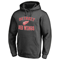 Detroit Red Wings Victory Arch Team Fitted Pullover Hoodie - Heather Charcoal | NHL online