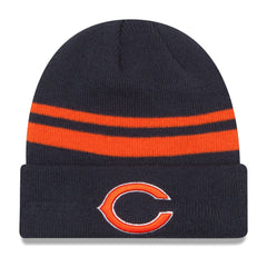 Chicago Bears New Era Team Logo Cuffed Knit Hat - Navy - NFL