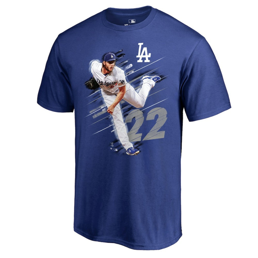 Clayton Kershaw Los Angeles Dodgers Fade Away T-Shirt Sale