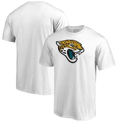 Jacksonville Jaguars Primary Logo T-Shirt - White - NFL