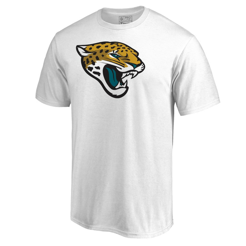 Jacksonville Jaguars Primary Logo T-Shirt - White - NFL