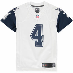 Dak Prescott Dallas Cowboys Youth Color Rush Game Jersey - White - Nike