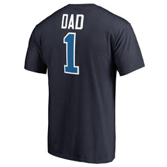 Minnesota Timberwolves #1 Dad T-Shirt Navy