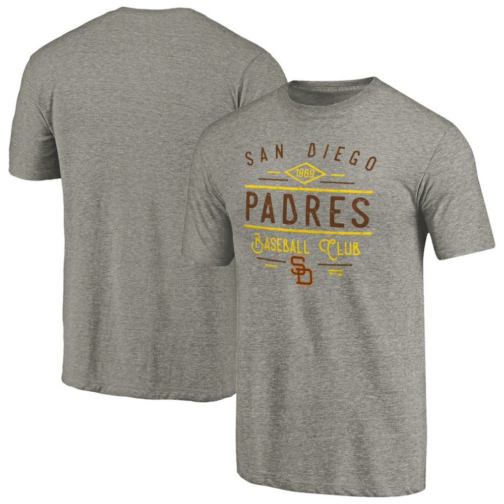 San Diego Padres Cooperstown Collection Doubleday Tri-Blend T-Shirt Outlet