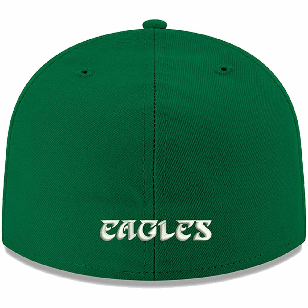 Philadelphia Eagles New Era Omaha Throwback 59FIFTY Fitted Hat - Kelly Green - NFL