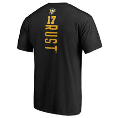 Bryan Rust Pittsburgh Penguins Backer Name & Number T-Shirt - Black | NHL discount