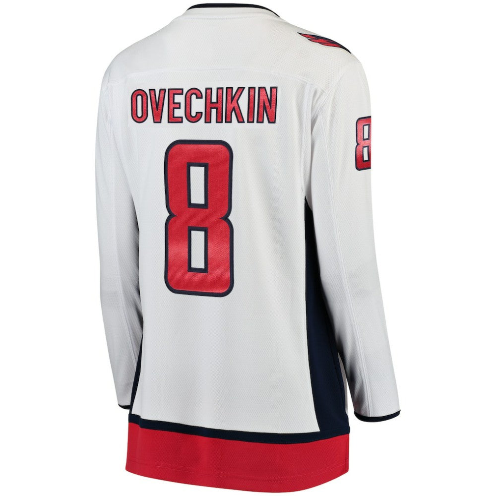 Alexander Ovechkin Washington Capitals Fanatics Women's Away Breakaway Jersey - White | Fanatics discount