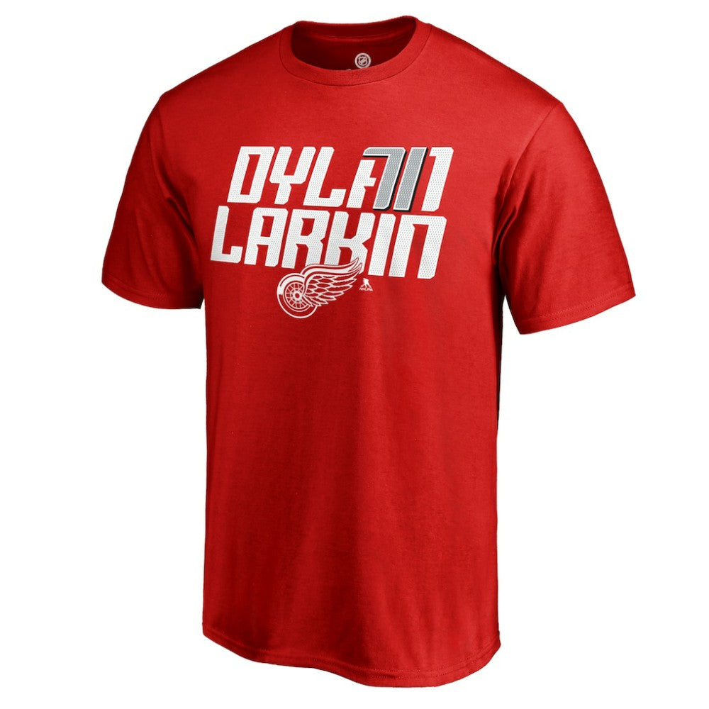 Dylan Larkin Detroit Red Wings Hometown Collection DL71 T-Shirt - Red | NHL Lifestyle