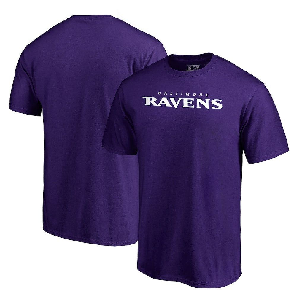 Baltimore Ravens Wordmark T-Shirt - Purple - NFL