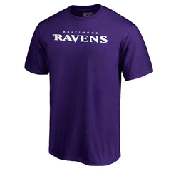 Baltimore Ravens Wordmark T-Shirt - Purple - NFL