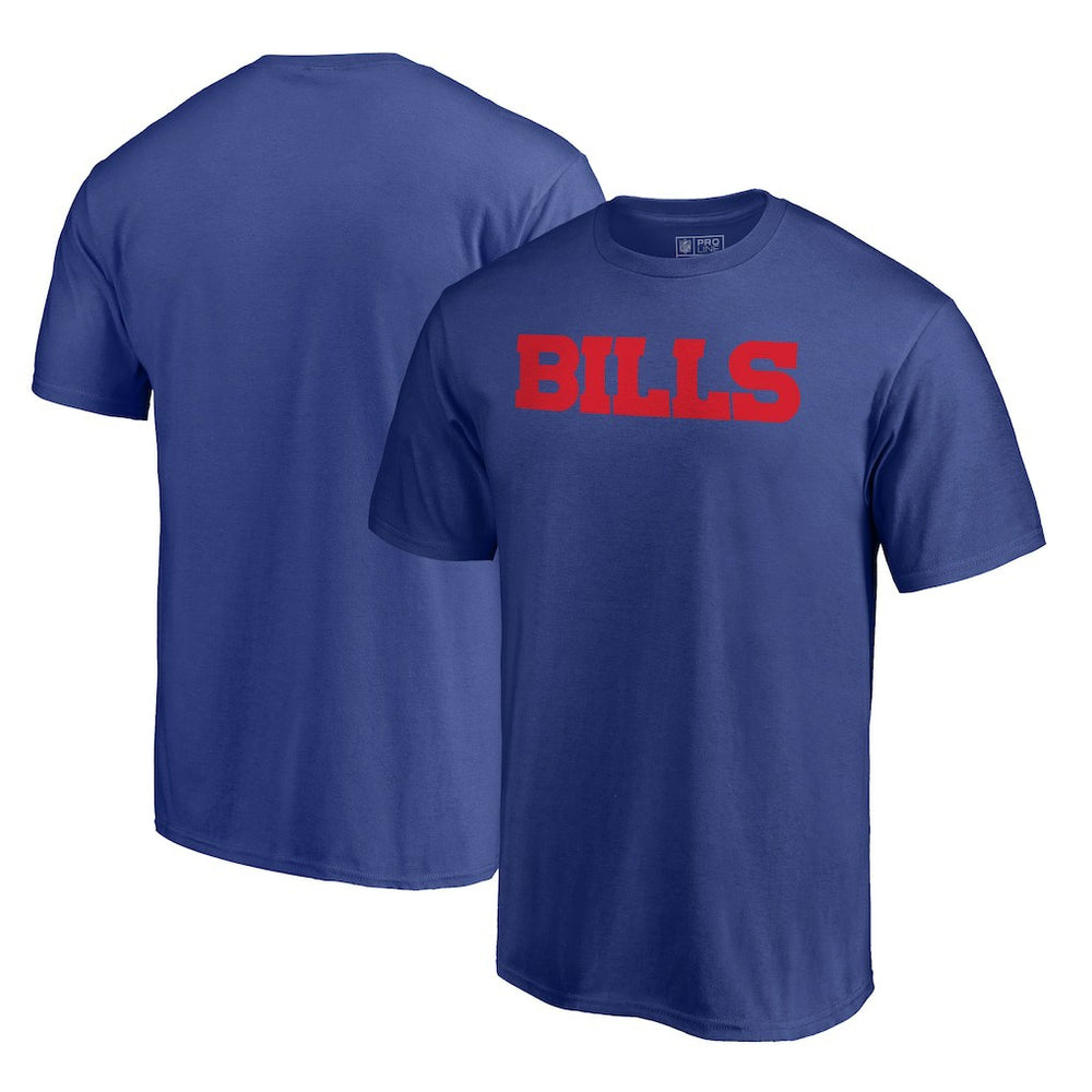 Buffalo Bills Wordmark T-Shirt - Royal - NFL
