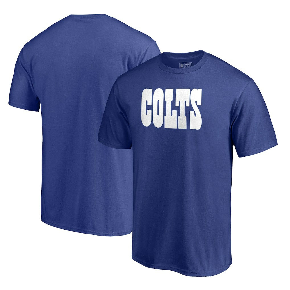 Indianapolis Colts Wordmark T-Shirt - Royal - NFL