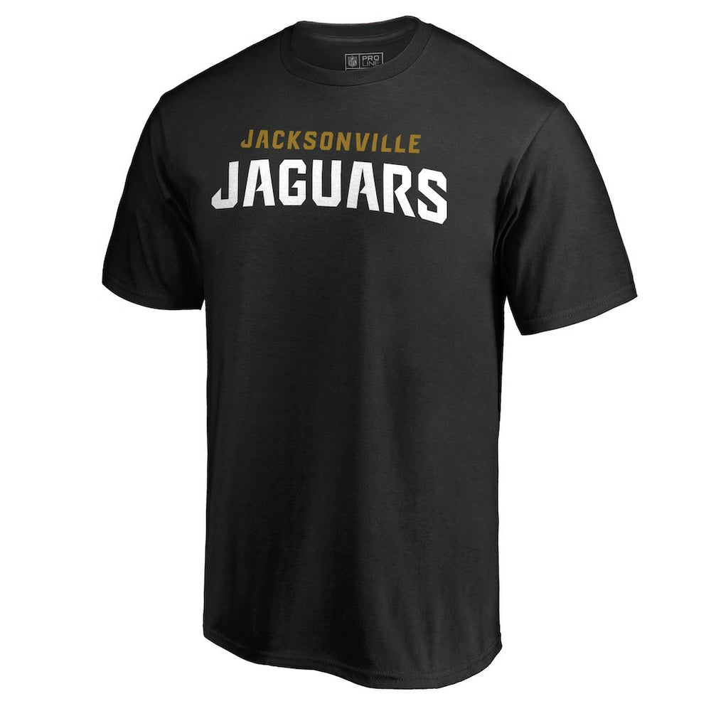 Jacksonville Jaguars Wordmark T-Shirt - Black - NFL