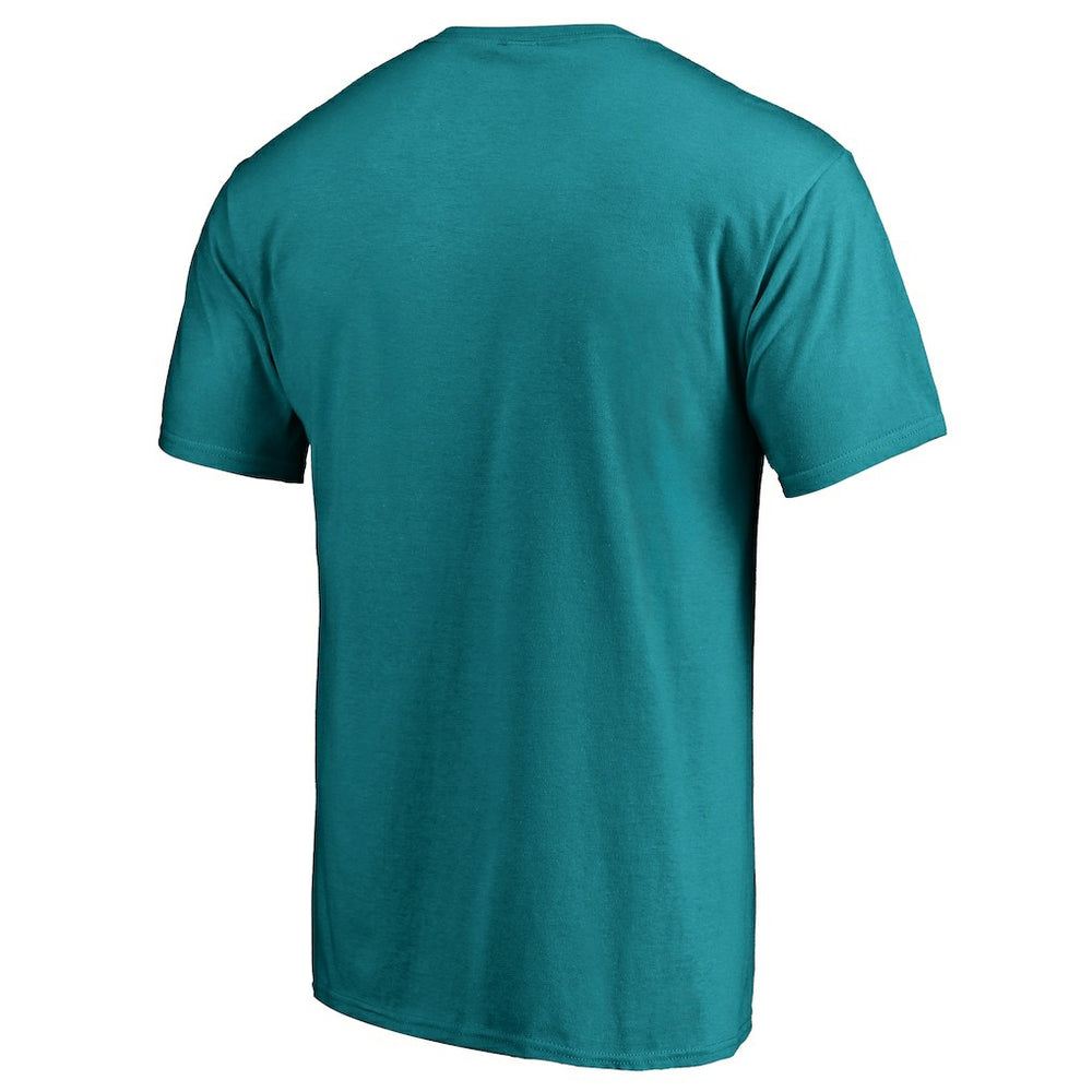Miami Dolphins Wordmark T-Shirt - Aqua - NFL