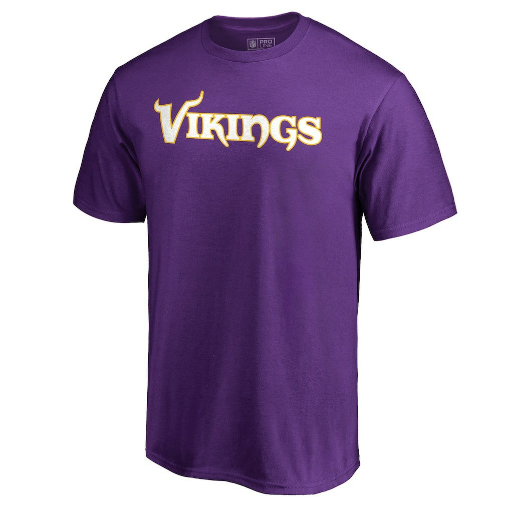 Minnesota Vikings Wordmark T-Shirt - Purple - NFL