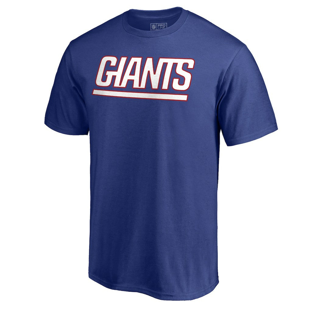 New York Giants Wordmark T-Shirt - Royal - NFL